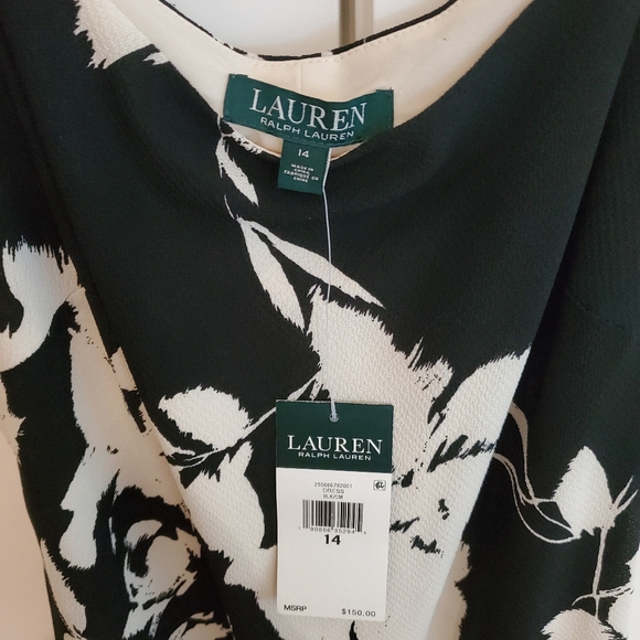 Ralph Lauren Asymmetrical Side Split Dress New - Picture 6 of 7